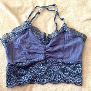 Size small blue crop top